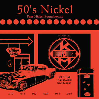 50's PURE NICKEL MEDIUM STRINGS 50's PURE NICKEL MEDIUM STRINGS
