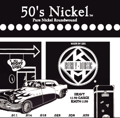 50's PURE NICKEL HEAVY STRINGS 50's PURE NICKEL HEAVY STRINGS