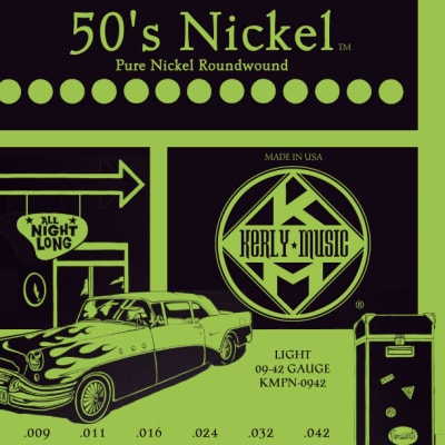 50's PURE NICKEL LIGHT STRINGS 50's PURE NICKEL LIGHT STRINGS