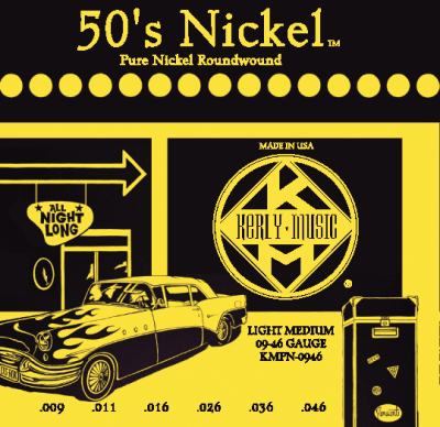 50's PURE NICKEL LIGHT-MEDIUM STRINGS 50's PURE NICKEL LIGHT-MEDIUM STRINGS