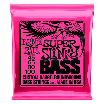 ERNIE BALL BASS SUPER SLINKY 45-100