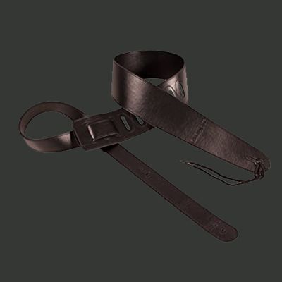 BLACK LEATHER-LIKE STRAP BLACK LEATHER-LIKE STRAP