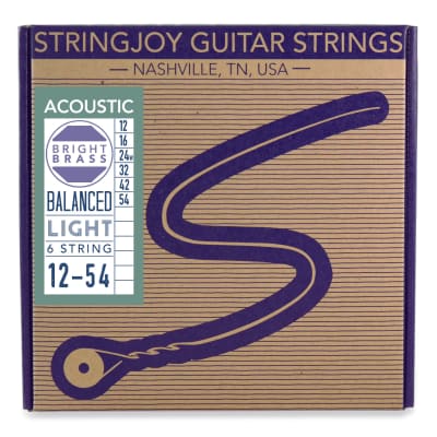 STRINGJOY BRIGHTS LIGHT 80/20 12-54 STRINGJOY BRIGHTS LIGHT 80/20 12-54