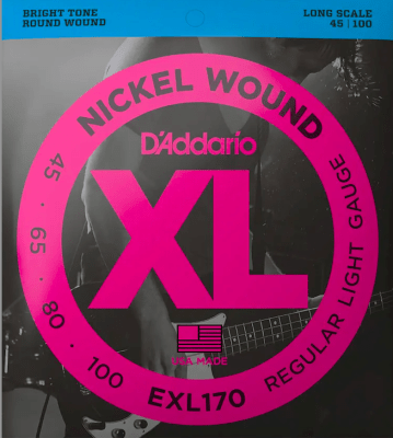 D'ADDARIO XL NICKEL BASS1