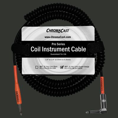 CABLE COIL PRO SERIES 9 MTS RECTO/ÁNGULO CABLE COIL PRO SERIES 9 MTS RECTO/ÁNGULO