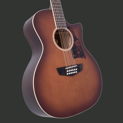 D'ANGELICO PREMIER FULTON CARAMEL BURST