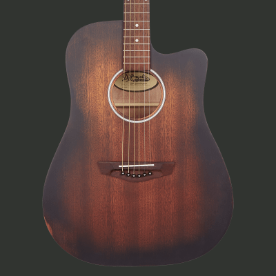 D'ANGELICO PREMIER BOWERY LS AGED MAHOGANY