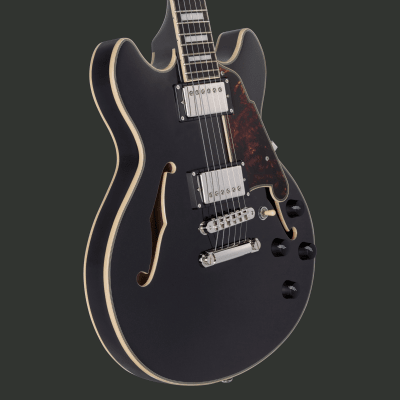 D'ANGELICO PREMIER MINI DC BLACK FLAKE