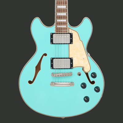 D'ANGELICO PREMIER MINI DC SURF GREEN1