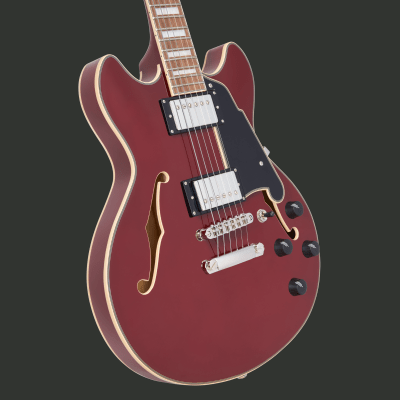 D'ANGELICO PREMIER MINI DC BURNT RED