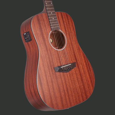 D'ANGELICO PREMIER LEXINGTON LS NATURAL MAHOGANY SATIN