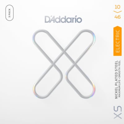 D'ADDARIO XS REGULAR LIGHT COATED XSE1046 D'ADDARIO XS REGULAR LIGHT COATED XSE1046