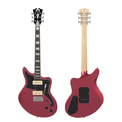 D'ANGELICO PREMIER BEDFORD P-90 OXBLOOD