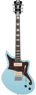 D'ANGELICO PREMIER BEDFORD P-90 SKY BLUE