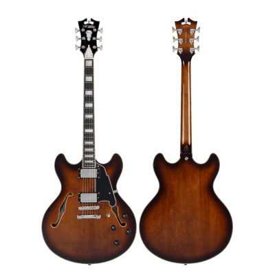D'ANGELICO PREMIER DC BROWN BURST D'ANGELICO PREMIER DC BROWN BURST