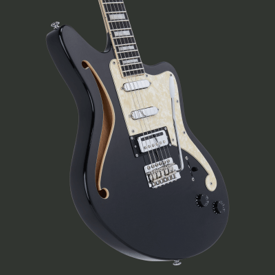 D'ANGELICO PREMIER BEDFORD SH BLACK FLAKE