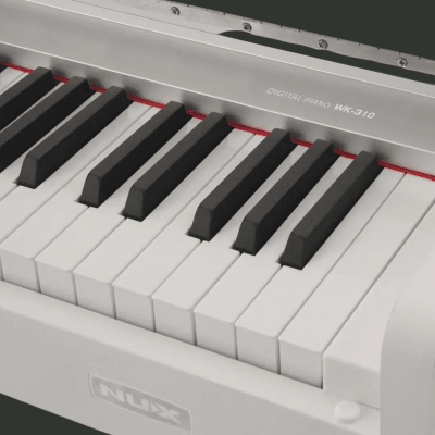 PIANO DIGITAL NUX WK-310 WHITE PIANO DIGITAL NUX WK-310 WHITE