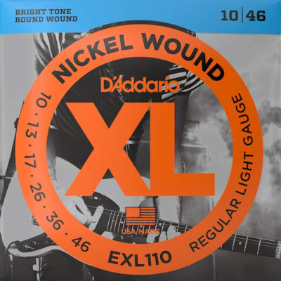 D'ADDARIO EXL NICKEL WOUND