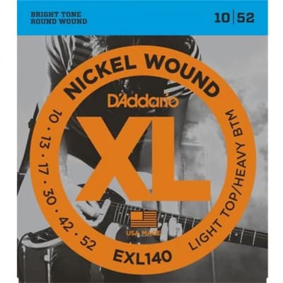 D'ADDARIO EXL140 NICKEL WOUND 10-52 D'ADDARIO EXL140 NICKEL WOUND 10-52