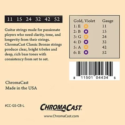 CLASSIC BRONZE ACOUSTIC LIGHT 11-52 CLASSIC BRONZE ACOUSTIC LIGHT 11-52