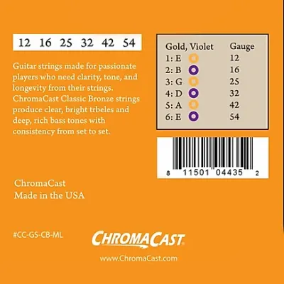 CLASSIC BRONZE ACOUSTIC MEDIUM/LIGHT 12-54 CLASSIC BRONZE ACOUSTIC MEDIUM/LIGHT 12-54