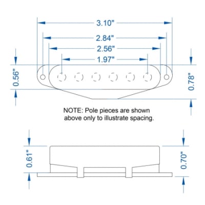LOLLAR CÁPSULA TELE ALNICO 3 NECK