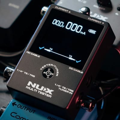 NUX NMT-1 MULTITESTER Y AFINADOR 4 EN 1 NUX NMT-1 MULTITESTER Y AFINADOR 4 EN 1