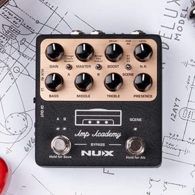 NUX AMP ACADEMY PREAMP GUITARRA NUX AMP ACADEMY PREAMP GUITARRA
