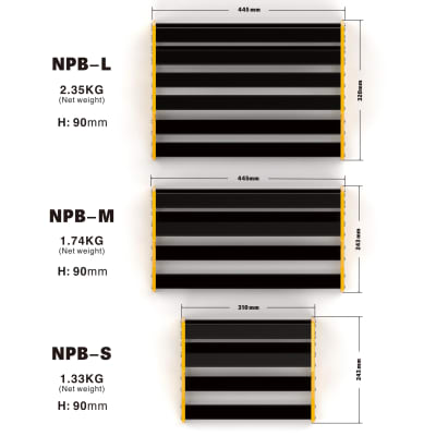 NUX BUMBLEBEE PEDALBOARD NPB-L NUX BUMBLEBEE PEDALBOARD NPB-L