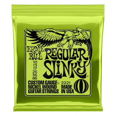 ERNIE BALL REGULAR SLINKY 10-46 ERNIE BALL REGULAR SLINKY 10-46