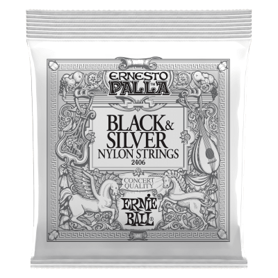 ERNIE BALL ERNESTO PALLA BLACK § SILVER1
