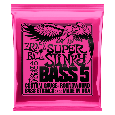 ERNIE BALL BASS SUPER SLINKY 5 40-1251