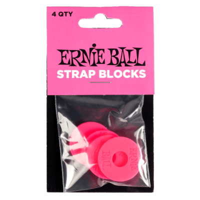 ERNIE BALL STRAP BLOCKS PINK ERNIE BALL STRAP BLOCKS PINK