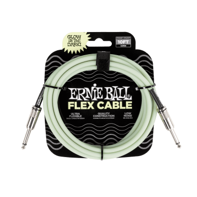 ERNIE BALL FLEX RECTO/RECTO GLOW IN DARK