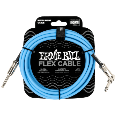 ERNIE BALL FLEX RECTO/ÁNGULO BLUE1