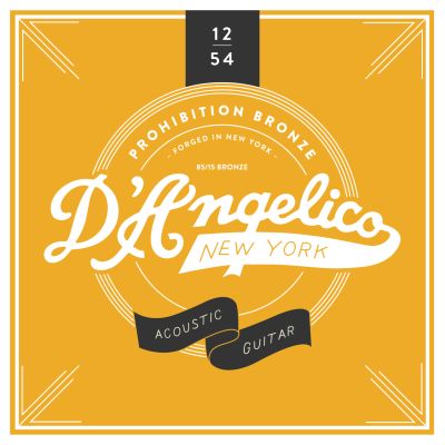 D'ANGELICO PROHIBITION BRONZE MED-LIGHT 12/54 D'ANGELICO PROHIBITION BRONZE MED-LIGHT 12/54
