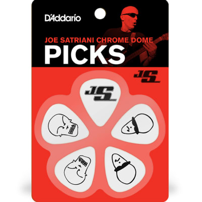 D'ADDARIO JOE SATRIANI PICKS MEDIUM D'ADDARIO JOE SATRIANI PICKS MEDIUM