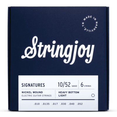 STRINGJOY BALANCED HEAVY BOTTOM LIGHT 10/52 STRINGJOY BALANCED HEAVY BOTTOM LIGHT 10/52