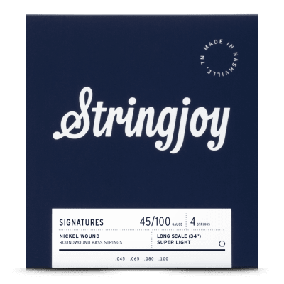 STRINGJOY BASS SET 4 CUERDAS1