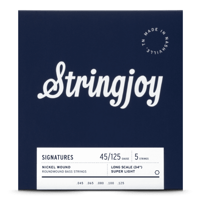 STRINGJOY BASS SET 5 CUERDAS