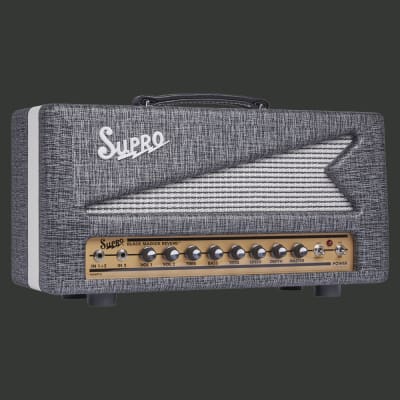 SUPRO BLACK MAGICK REVERB HEAD SUPRO BLACK MAGICK REVERB HEAD