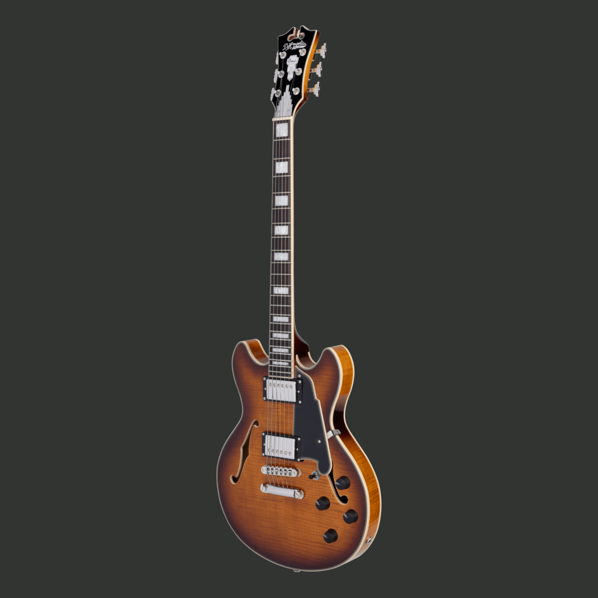 D'ANGELICO PREMIER MINI DC DARK ICED TEA BURST | TARARÁ