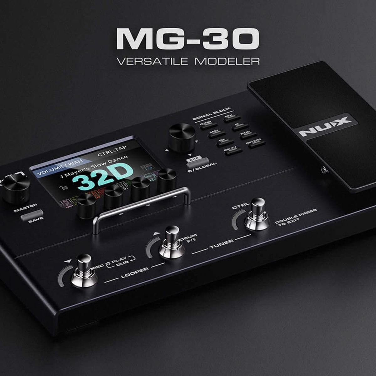[美品]NUX MG-30 ギターエフェクター NUX MG-30 MULTIEFECTO | TARARÁ INSTRUMENTOS MUSICALES