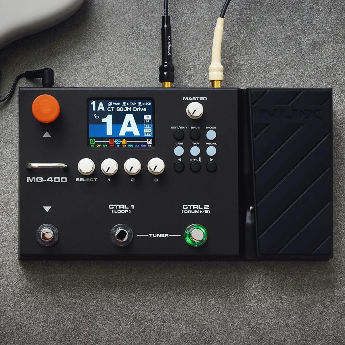 NUX MG-400 MULTIEFECTO | TARARÁ INSTRUMENTOS MUSICALES