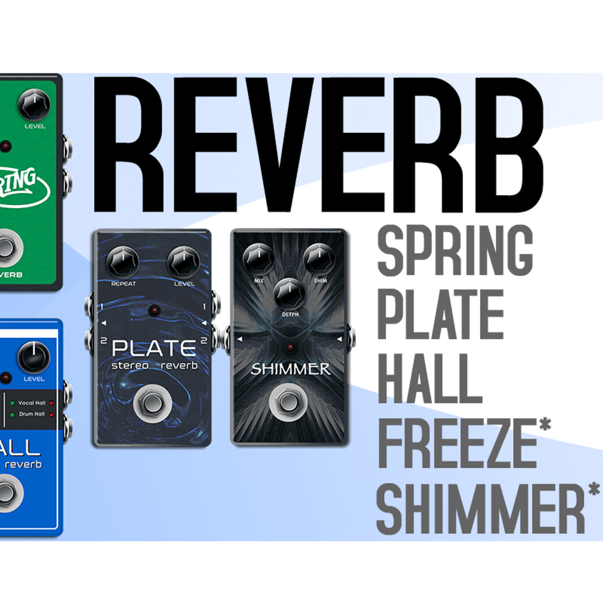 NUX Atlantic Delay ＆ Reverb NUX ATLANTIC | TARARÁ INSTRUMENTOS MUSICALES