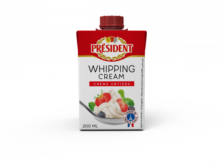 CREMA DE LECHE ENTERA PRESIDENT 200ML Deli Stop Máncora Gourmet