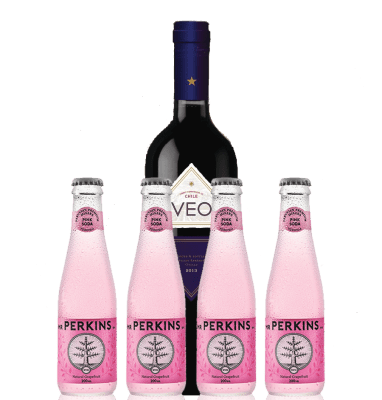 PACK TINTO DE VERANO CABERNET SAUVIGNON + PINK SODA PACK TINTO DE VERANO CABERNET SAUVIGNON + PINK SODA
