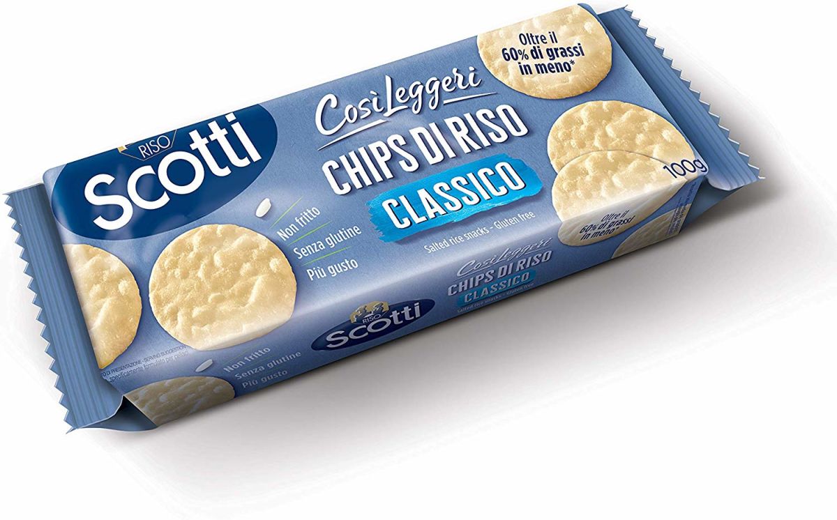 Chips Di Riso Classico Scotti Salted Rice Gf X 100 Gr Deli Stop Mancora Gourmet