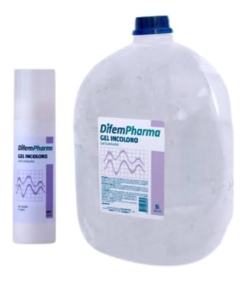 Gel Ecográfico Incoloro + aplicador 250cc