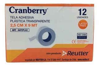 Tela Adh. Plástica macrop 2,5x9 cm